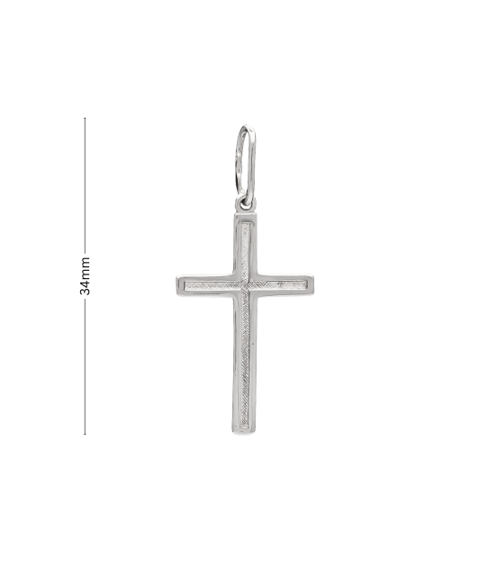 Sterling silver pendant "cross"