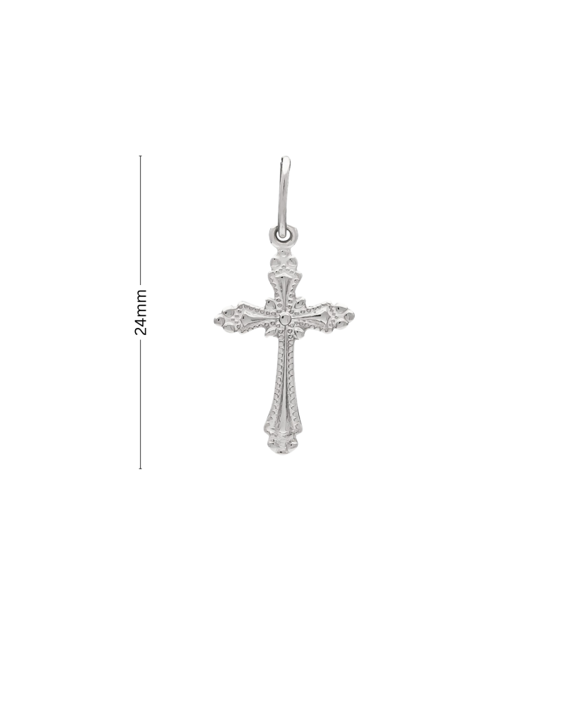Sterling silver pendant "cross"