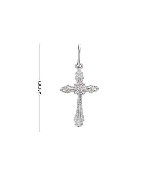 Sterling silver pendant "cross"