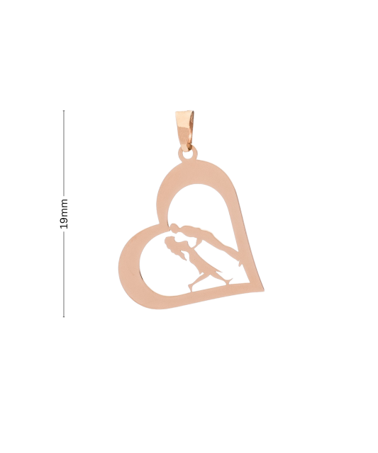 Gold pendant "Pora"