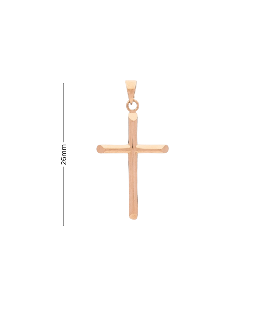 Gold pendant "cross"