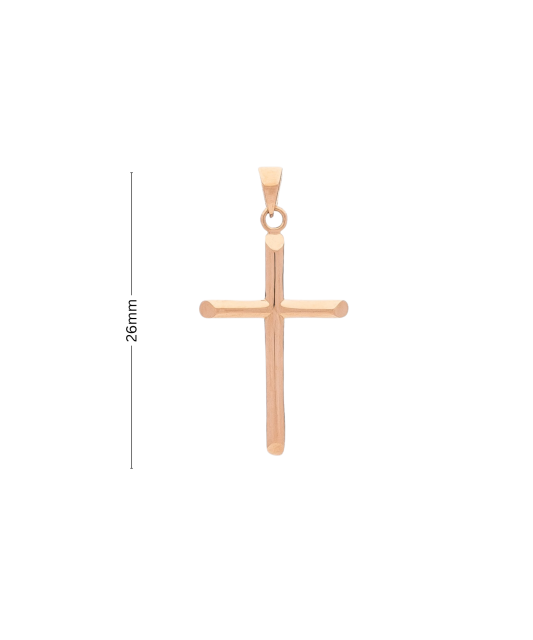 Gold pendant "cross"