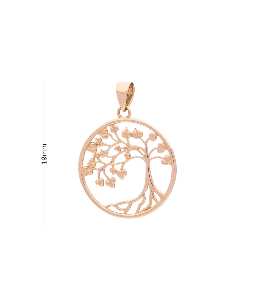 Gold pendant "Tree of life"