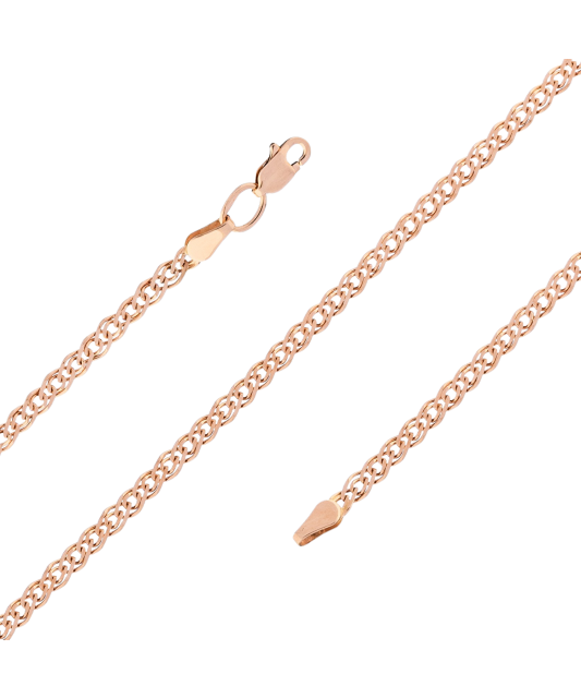 Auksinė vientisa grandinėlė "Mona Liza"  - Goldinga