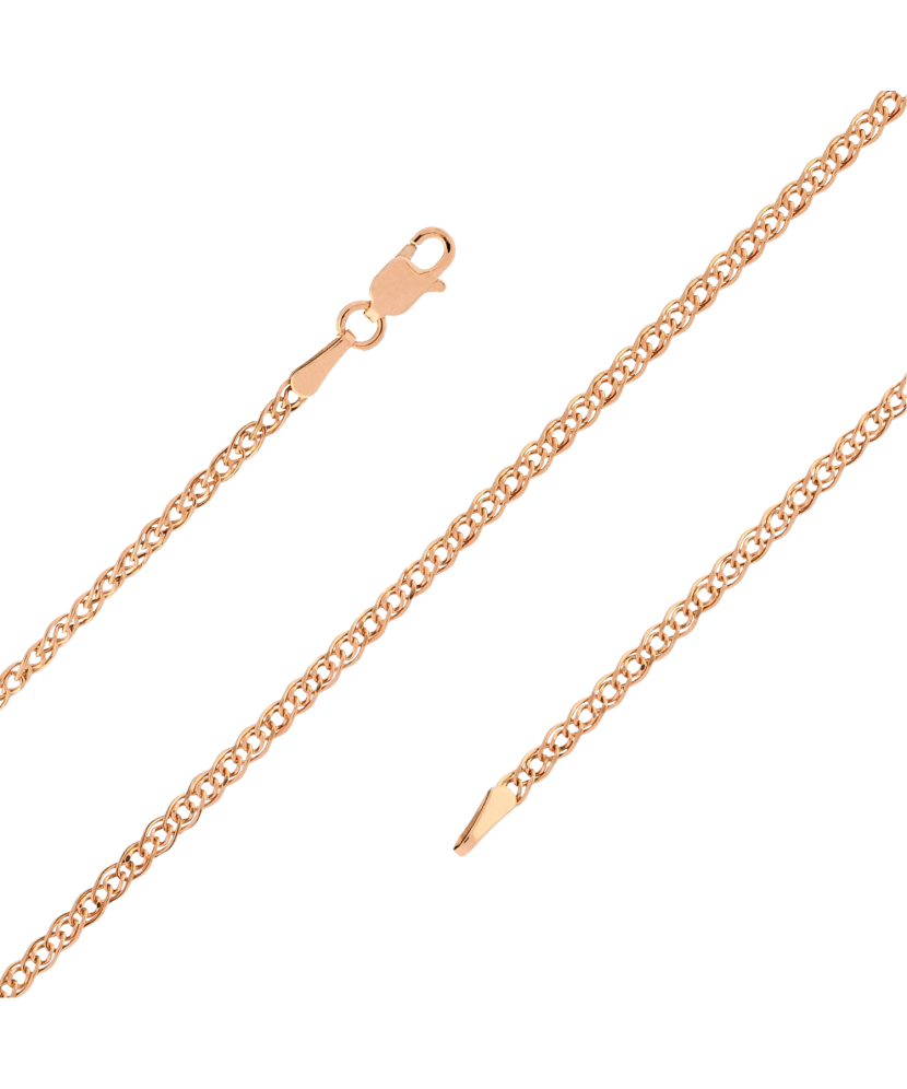 Gold bracelet "Mona Liza" 3.6mm