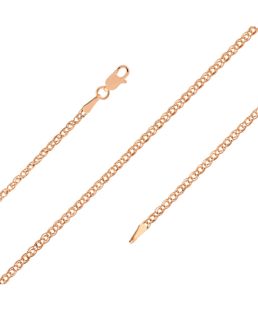 Gold bracelet "Mona Liza" 3.6mm