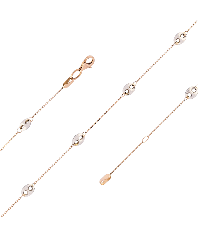 Leg gold chain  with pendants