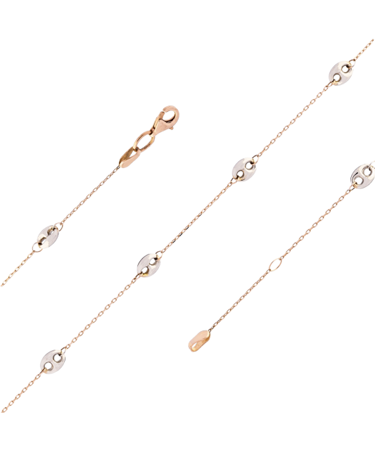 Leg gold chain  with pendants