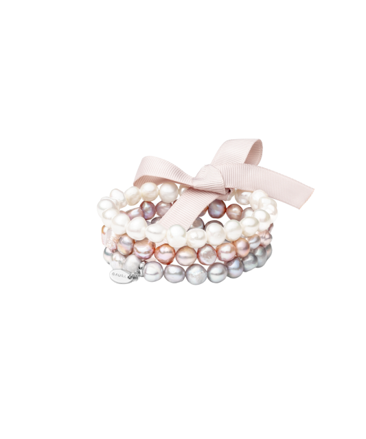 Bracelet with pearls