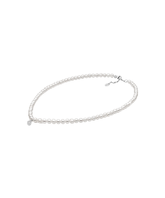 Perlų vėrinys su sidabru  - Goldinga