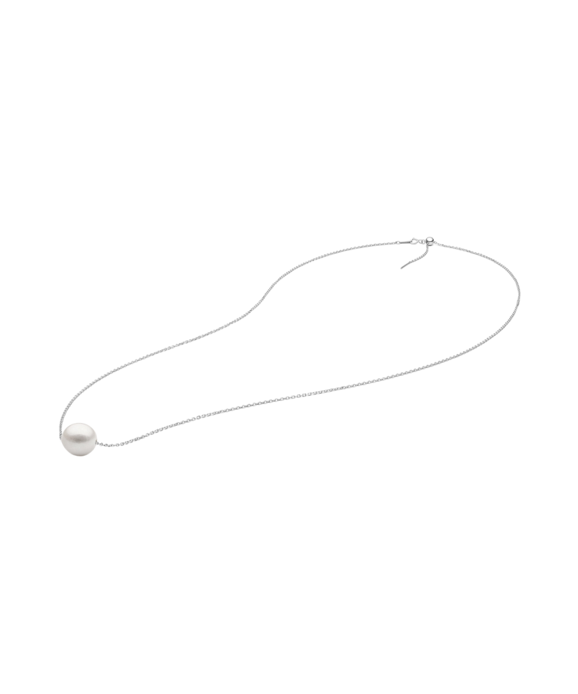 Sterling Silver chain with Edison pearl