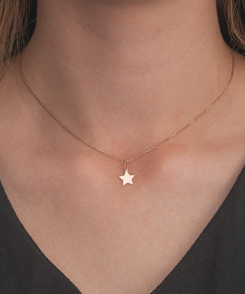 Золотой подвеска