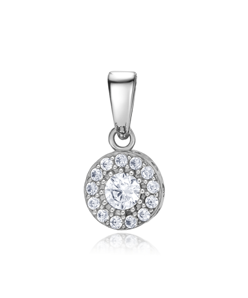 Auksinis pakabukas su cirkoniais  - Goldinga