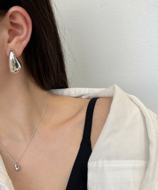 Sterling silver earrings 30mm