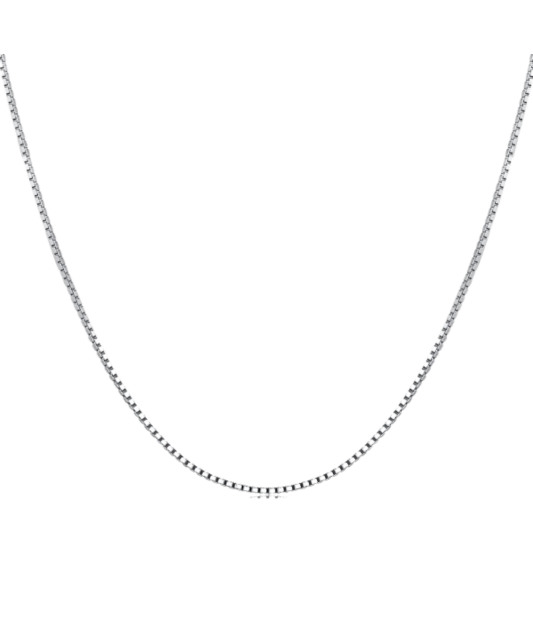 Sterling silver chain "Box"