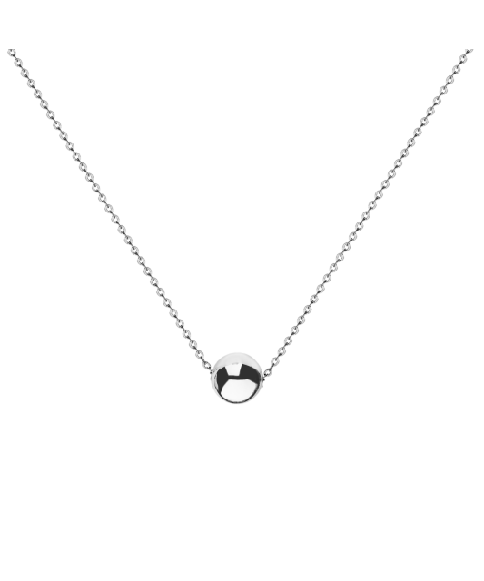 White gold chain with pendant