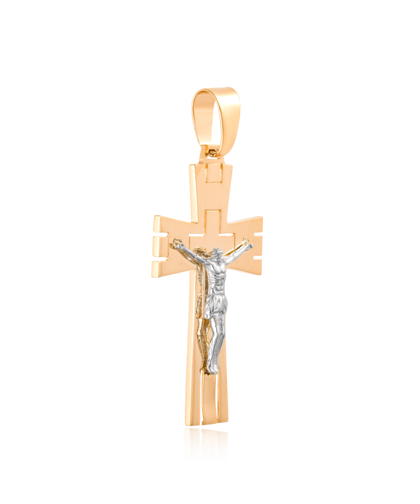 Gold pendant "cross"
