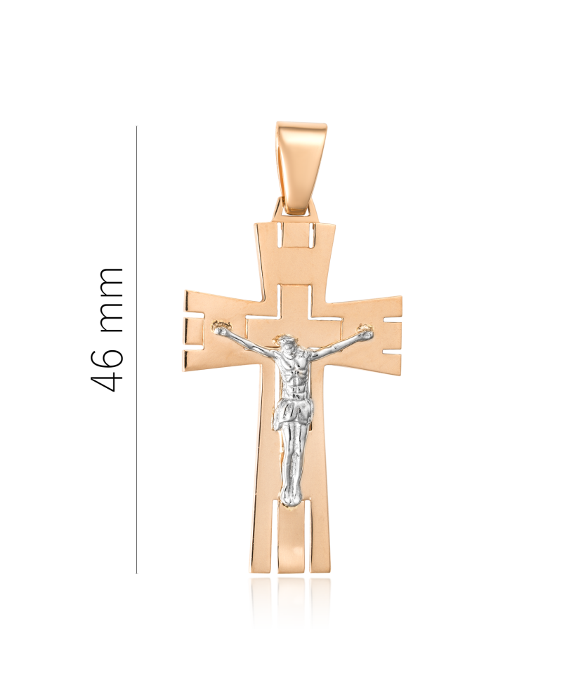 Gold pendant "cross"