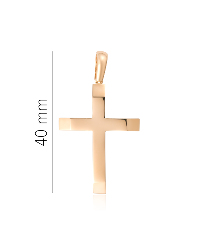 Gold pendant "cross"