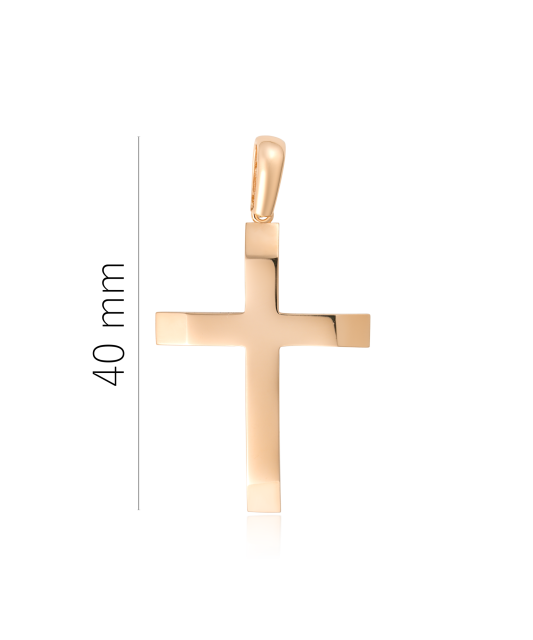 Gold pendant "cross"