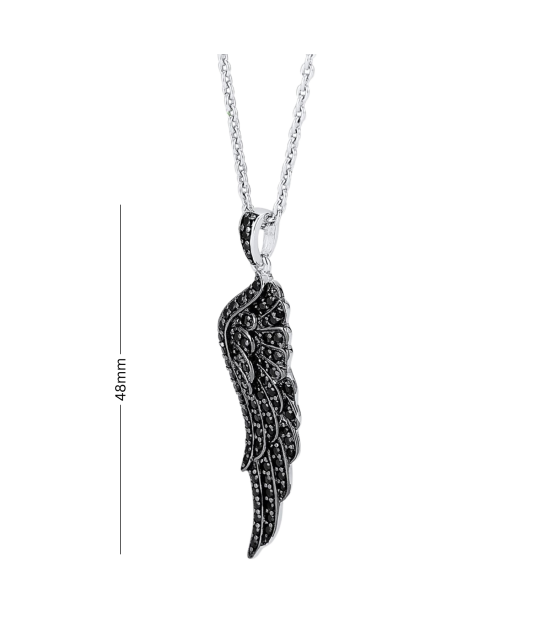 Sterling Silver pendant with spinels