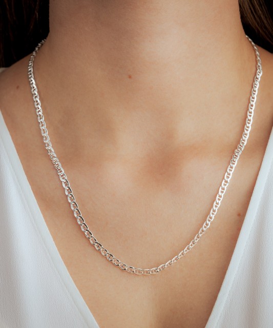 Sterling silver chain "Marina" 4.2mm
