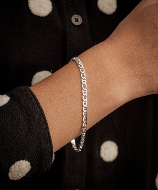 Sterling Silver bracelet "Marina" 4.2mm