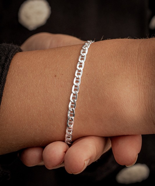 Sterling Silver bracelet "Marina" 4.2mm