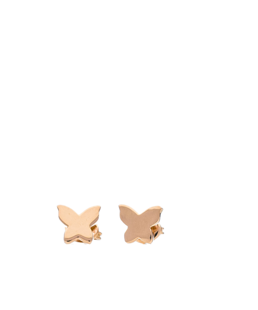 Gold earrings "Butterflies"