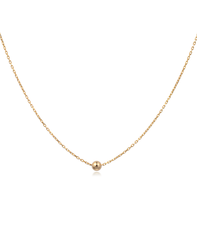 Gold chain with pendant