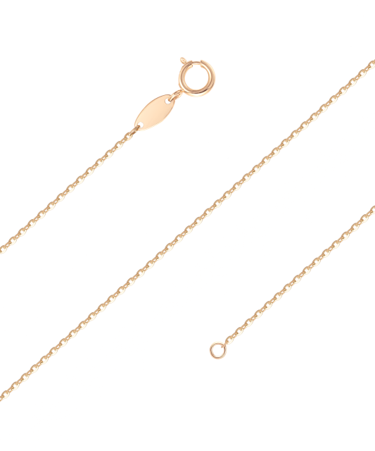 Rose gold chain "Anchor"
