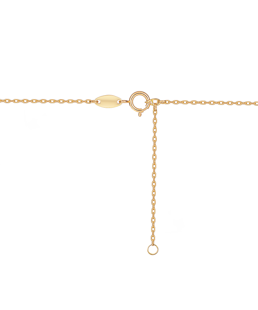 Gold chain with pendant letter G