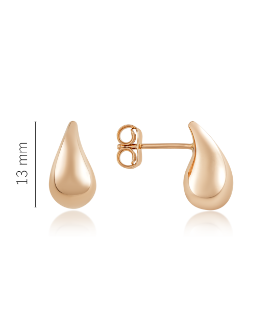 Gold earrings