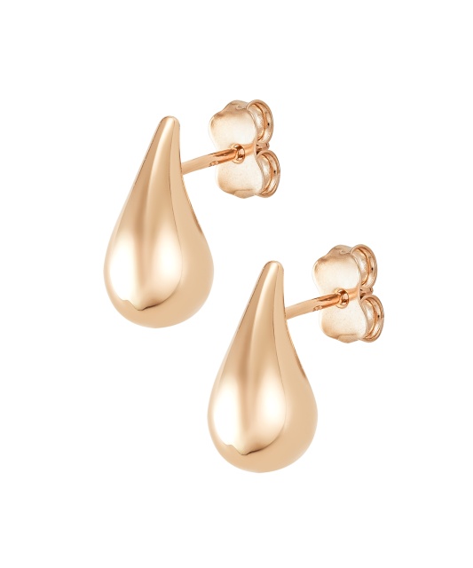 Gold earrings