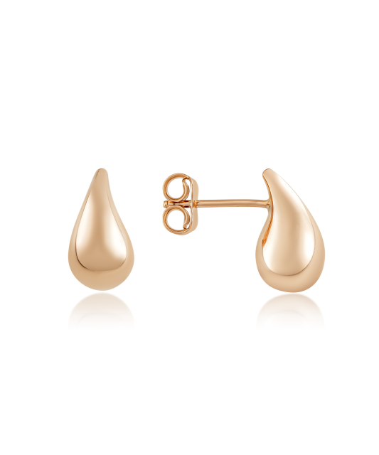 Gold earrings