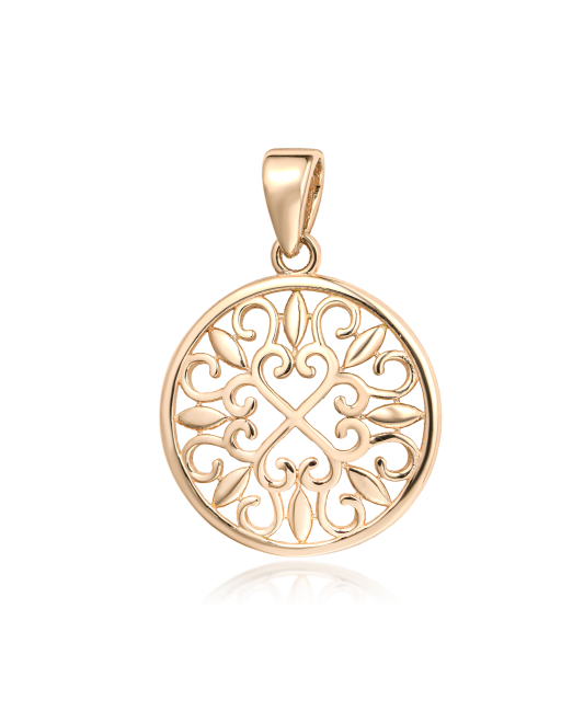 Kultainen riipus "sydän"