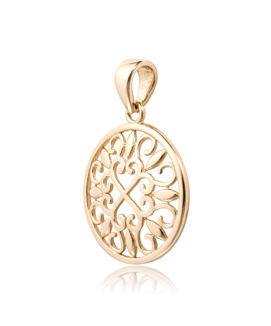 Kultainen riipus "sydän"