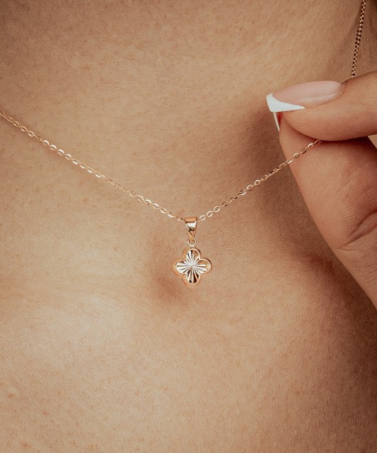 Gold pendant "heart"