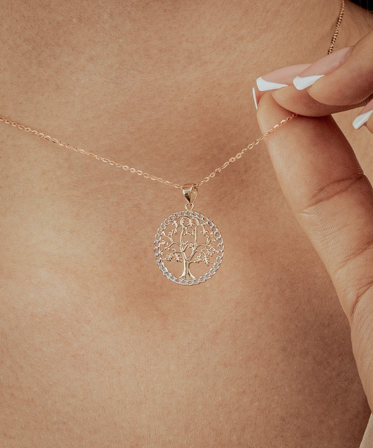 Gold pendant "Tree of life"