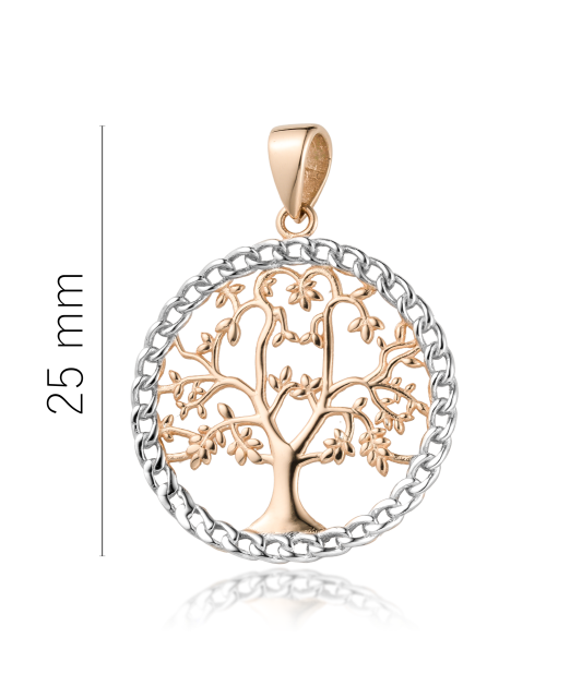 Gold pendant "Tree of life"