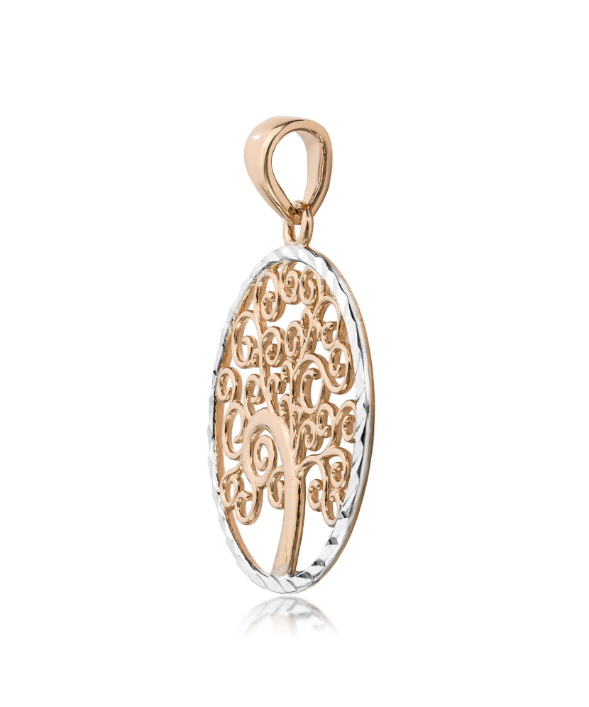 Gold pendant "Tree of life"