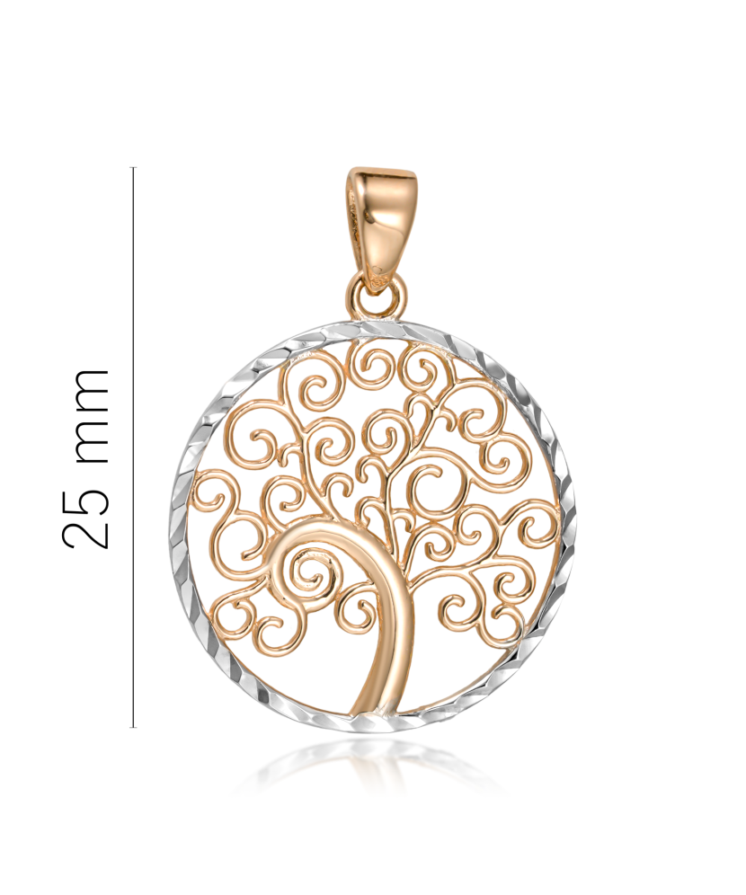 Gold pendant "Tree of life"