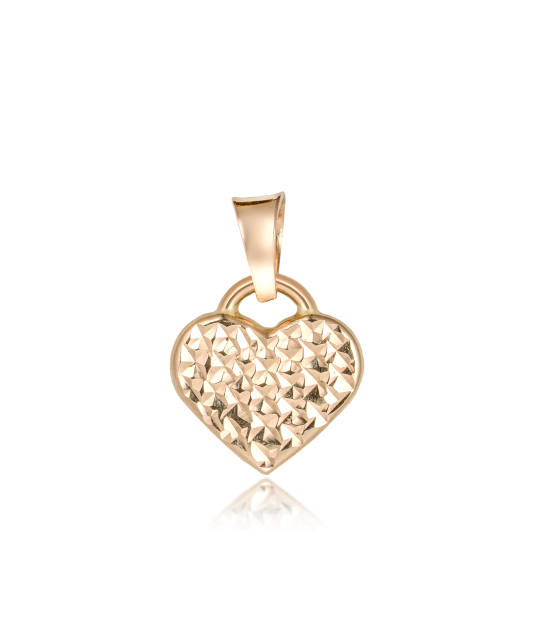 Gold pendant "heart"