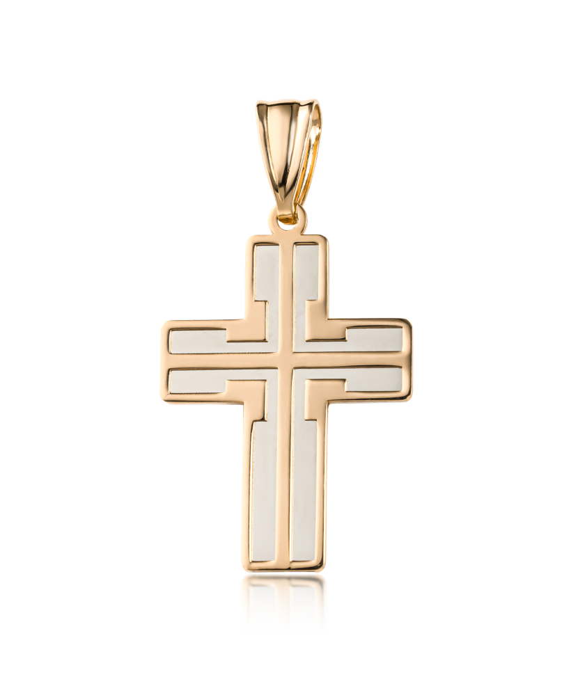 Gold pendant "cross"