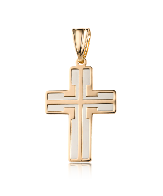 Gold pendant "cross"