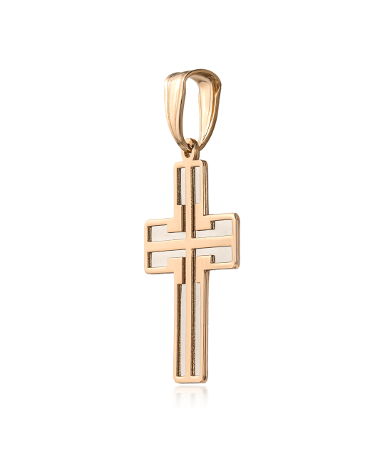 Gold pendant "cross"