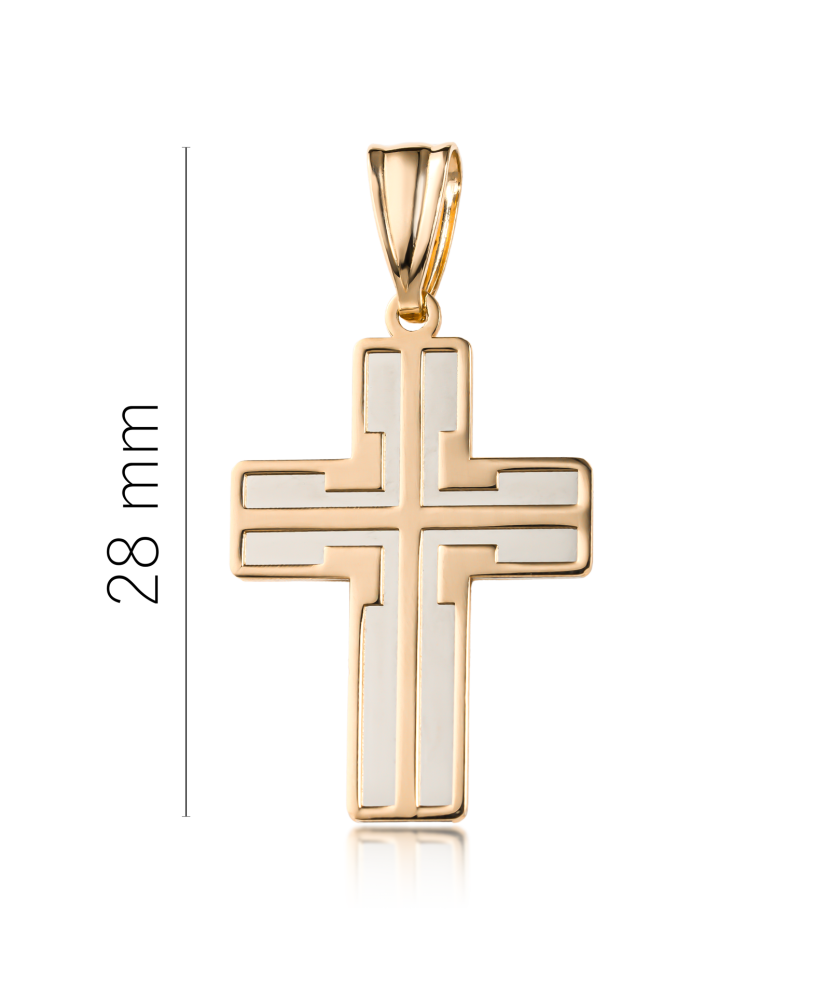 Gold pendant "cross"