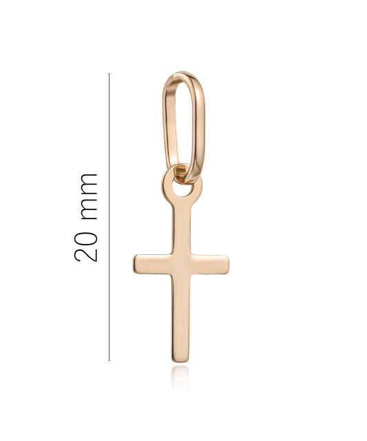 Gold pendant "cross"