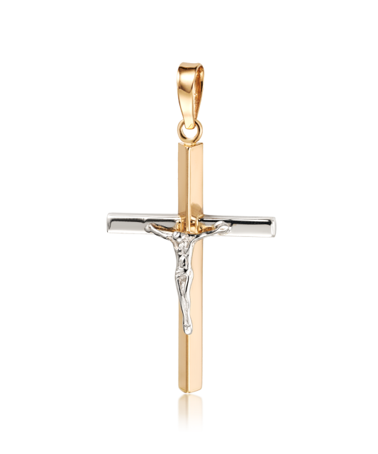 Gold pendant "cross"