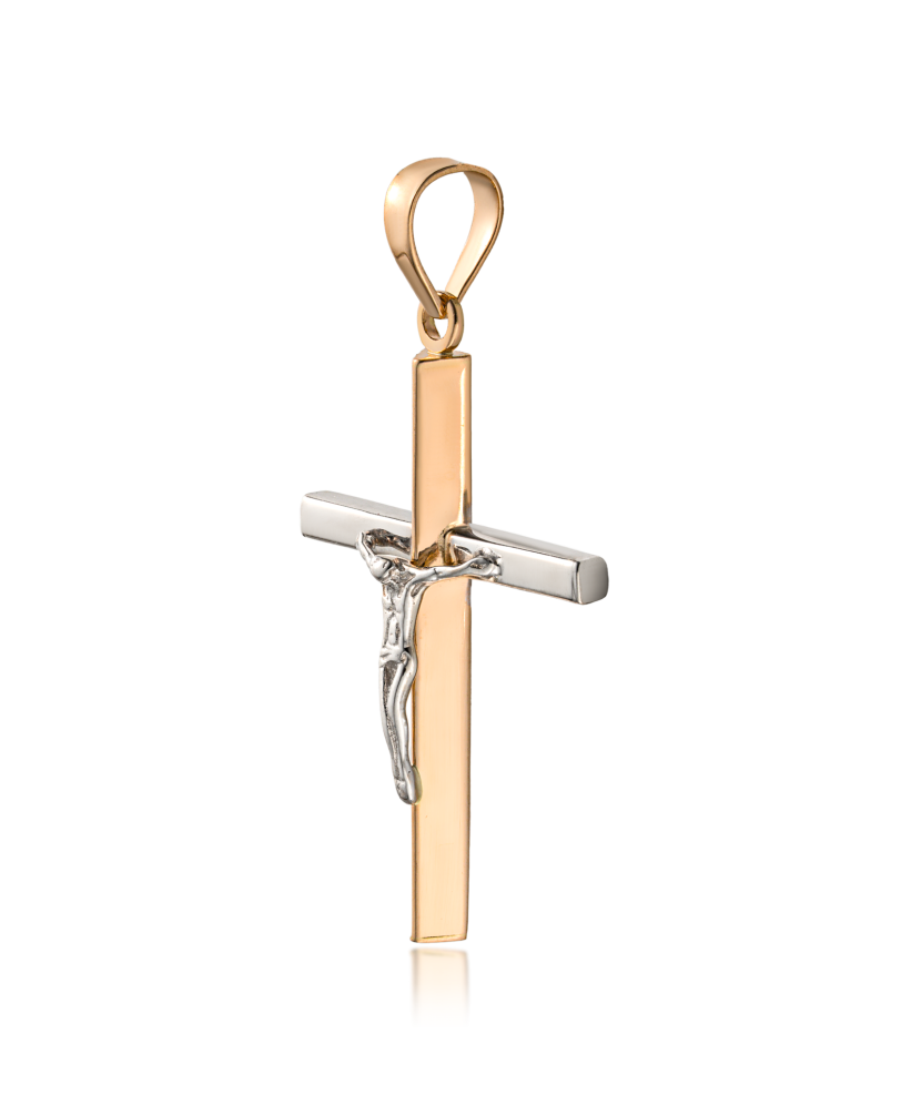 Gold pendant "cross"